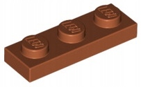 

Lego Płytka 1x3 C. Pomarańczowa (3623/6186007)