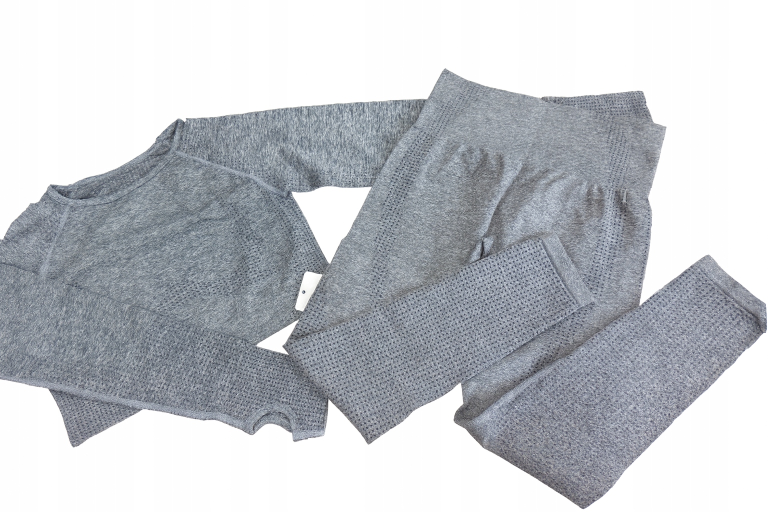 Komplet treningowy sportowy damski M legginsy i top na siłownię i do jogi