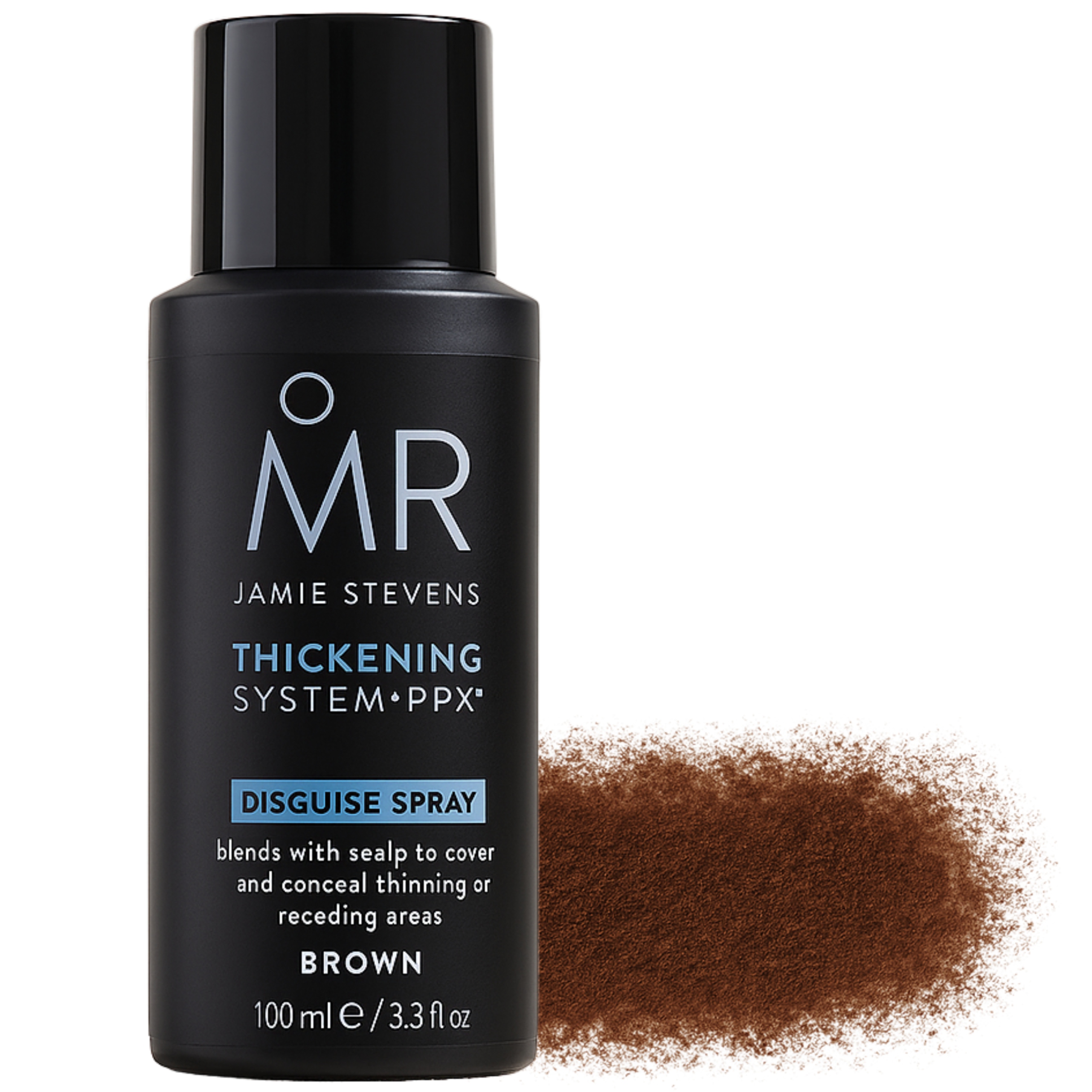 Mr Disguise Jamie Stevens Mikrovlákna ve spreji Zahušťování Středně hnědá