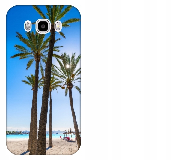 

Etui pokrowiec Samsung Galaxy J5 2016 Palmy plaża