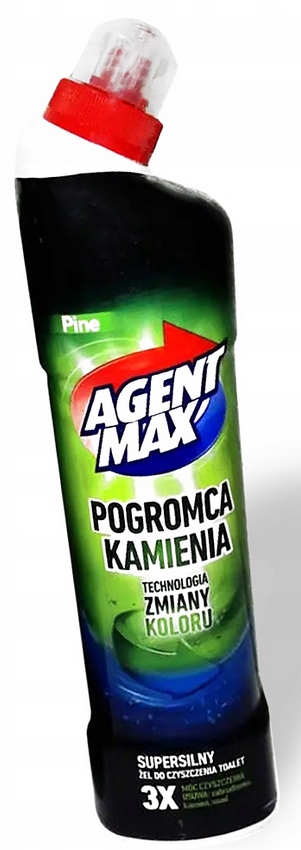 

Płyn Agent Max 0,75l czyszczenie Wc