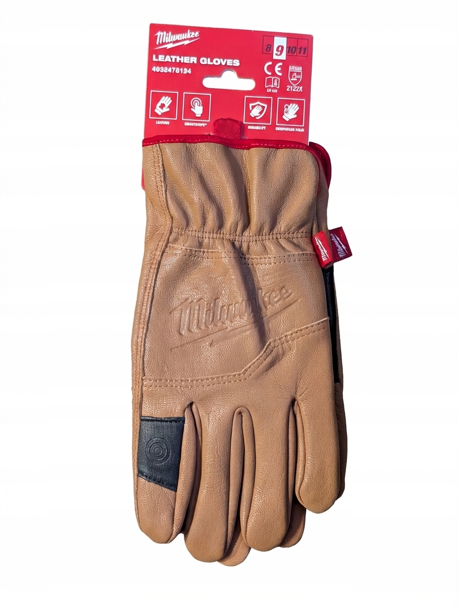 Rękawice robocze profesjonalne skórzane rozmiar L 9 Milwaukee
