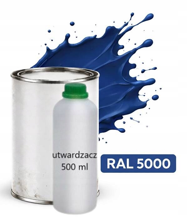 Ral 5000 Polyuretan Akryl 2:1 1 L Matný Lak Tužidlo Normal 0,5 L
