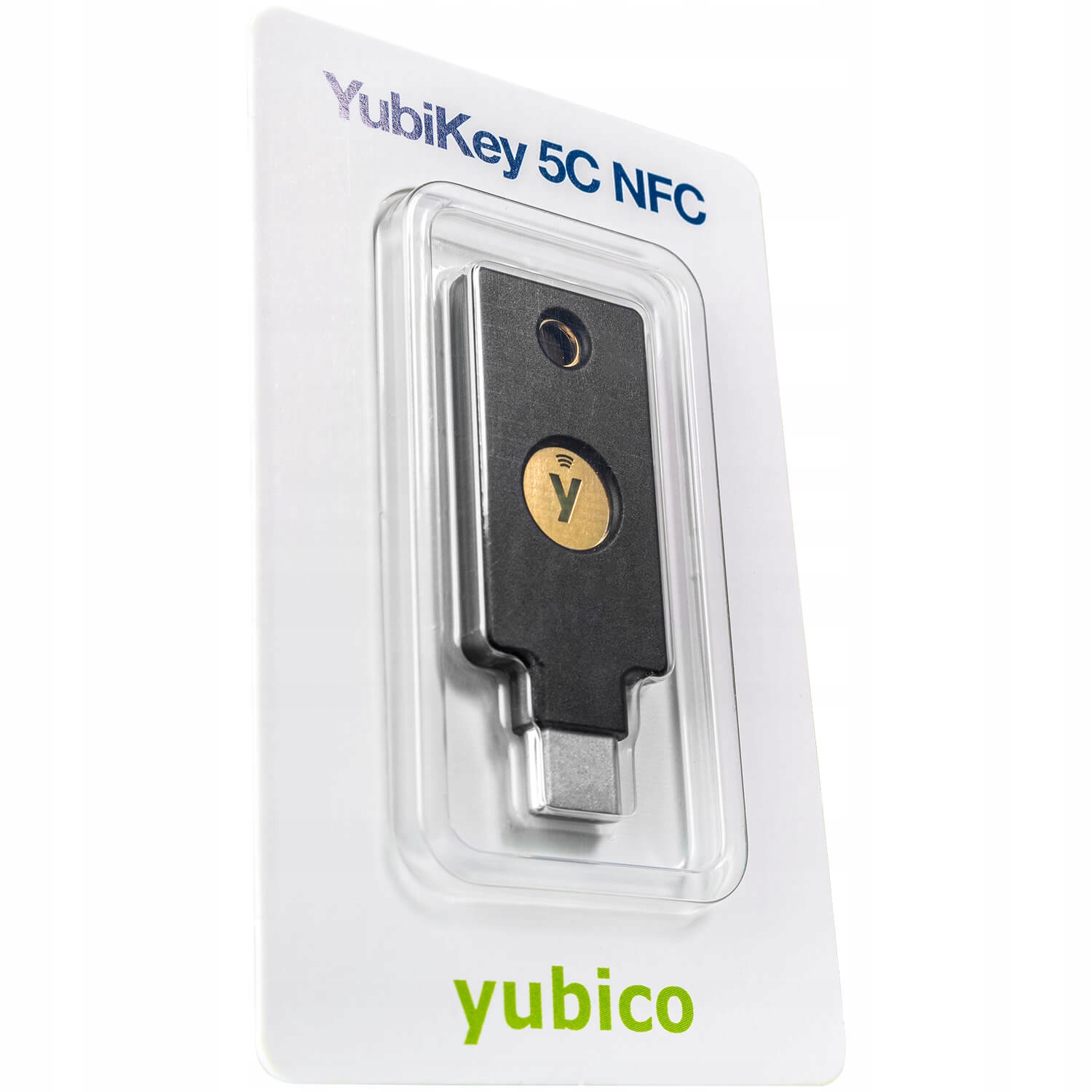 

Klucz zabezpieczający Fizyczny YubiKey5C Nfc U2F