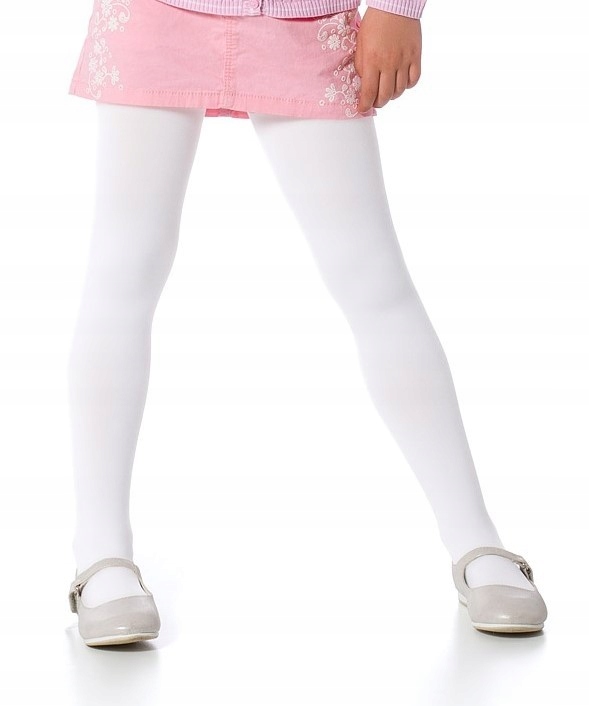 Rajstopy 60 DEN BIAŁE Gładkie PL 92/98 EAN (GTIN) 5901282036211