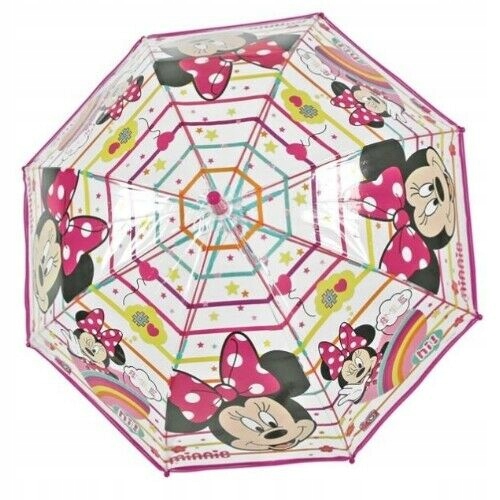 DZIECIĘCA PARASOLKA PRZEZROCZYSTA MYSZKA MINNIE Marka Perletti