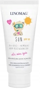 

Linomag Sun, krem dla dzieci od 6 m, SPF50, 50 ml