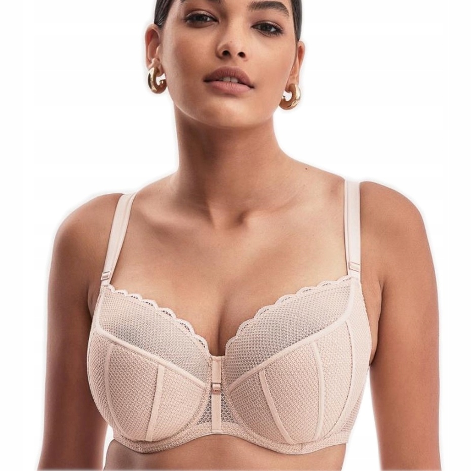 70H * Biustonosz Alles Chita Pu półusztywniany Półmiękki beżowy