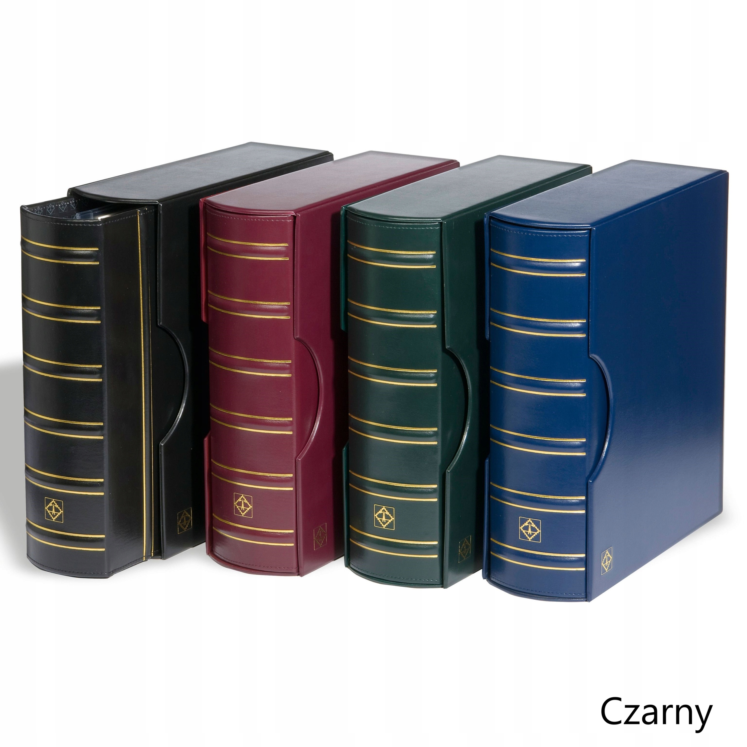 Klaser Pouzdro Na Známky A4 32 Strany Grande Gigant Černá MM-Sbírky