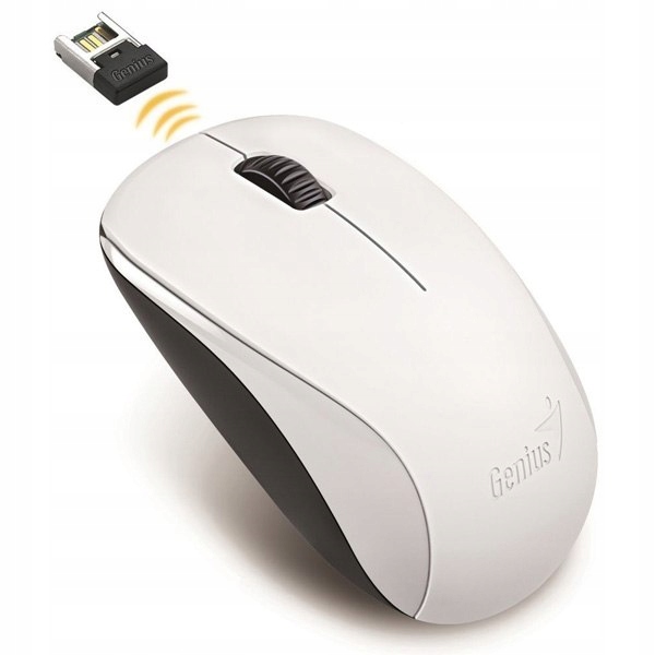 Vezeték nélküli egér Genius NX-7000 fehér optikai 1200DPI