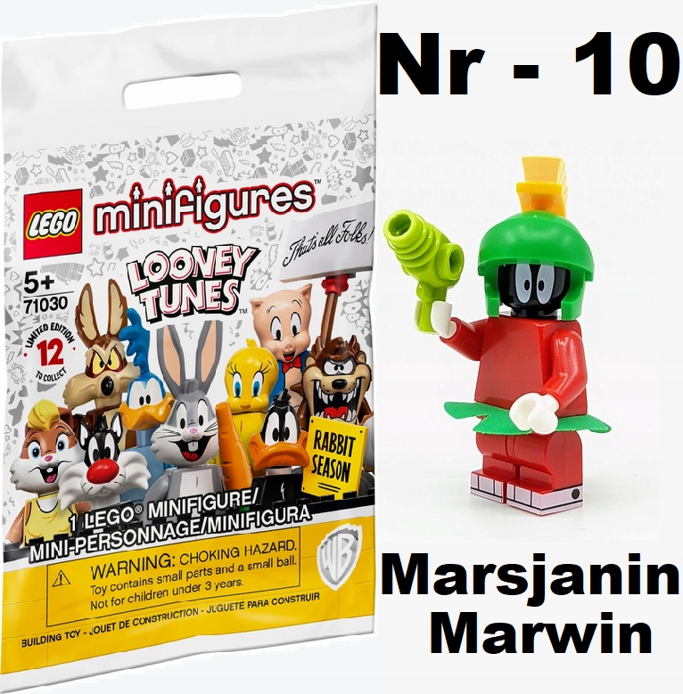 

Lego 71030 Minifigures Marsjanin Marwin Nr 10