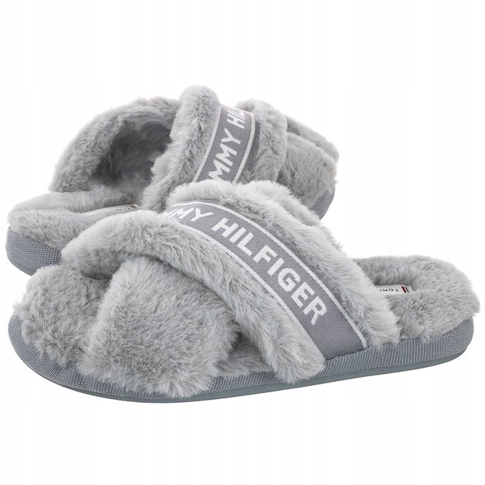 

Damskie Kapcie Tommy Hilfiger FW0FW06314 Szare