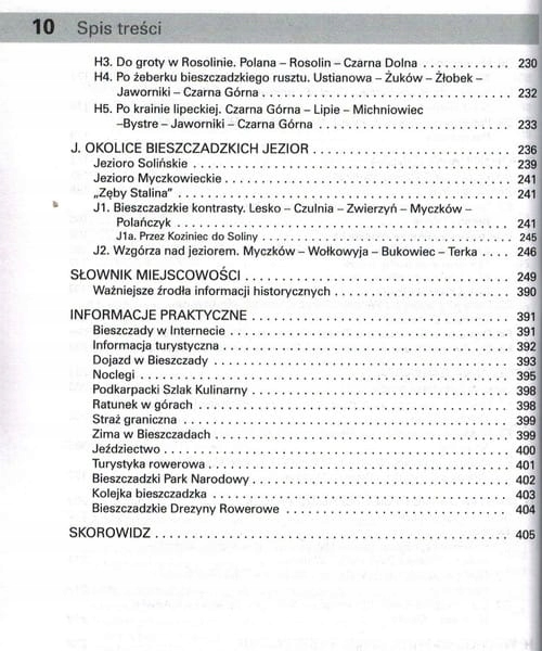 BIESZCZADY PRZEWODNIK REWASZ + MAPA LAMINOWANA 2 w 1 COMPASS 2024 Liczba stron 2