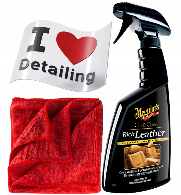 

Meguiar's Gold Rich Leather Cleaner Do skór 450ml