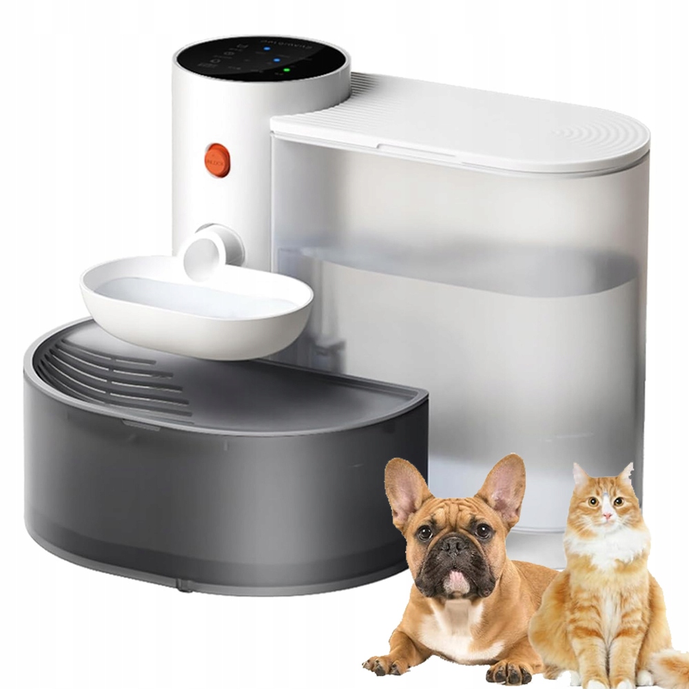 Levně Fontána Automatická Napáječka Vodní Miska Zvířat Psa Kočky 3L Velká