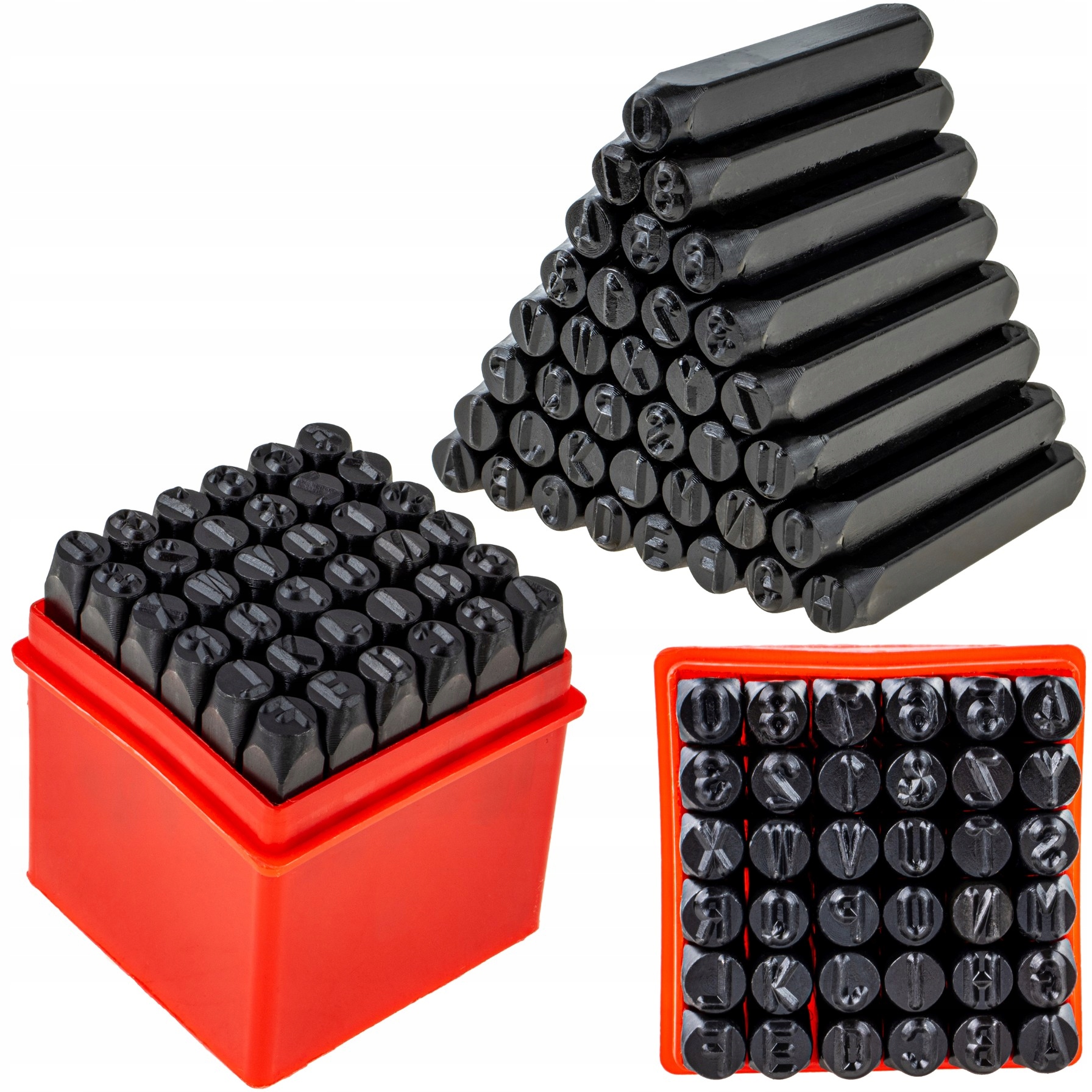 ZNACZNIKI NUMERATORY 36 NUMERATOR LITERY CYFRY 6mm