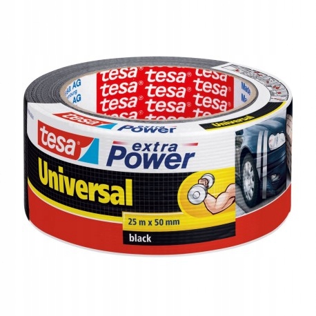 

Taśma naprawcza tesa extraPower czarna 25m x 50mm