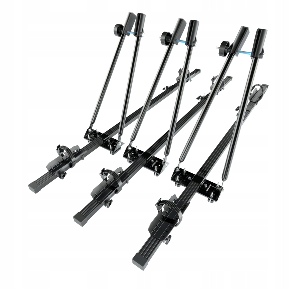 3x BAGAŻNIK DACHOWY NA ROWER - STALOWY UCHWYT ROWEROWY NA DACH - AMOS Producent AMOS