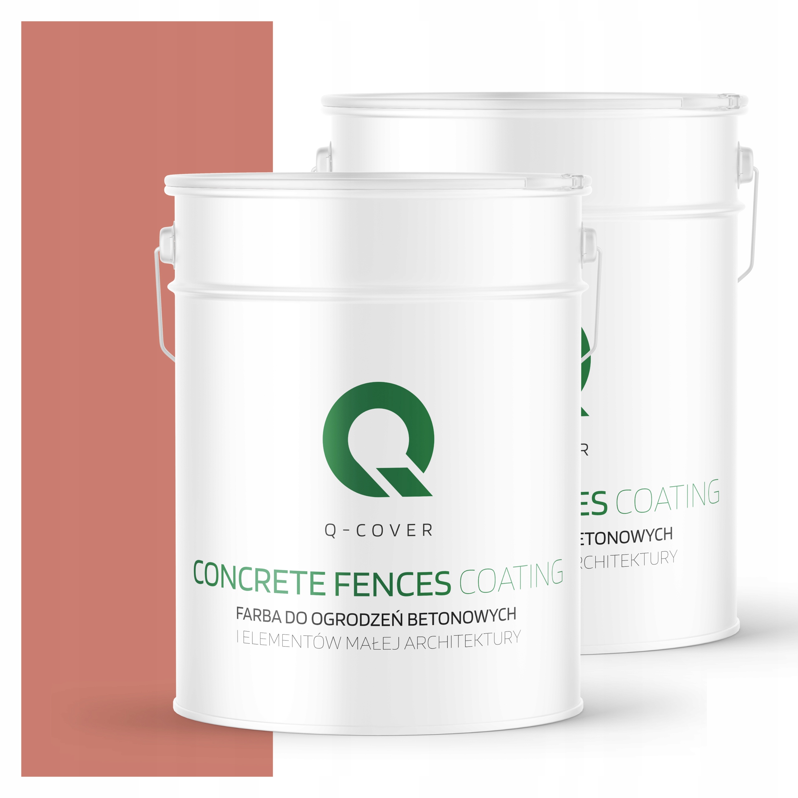 Farba Na Maľovanie Plotov A Betónových Kvetináčov Lososová Farba 10 L