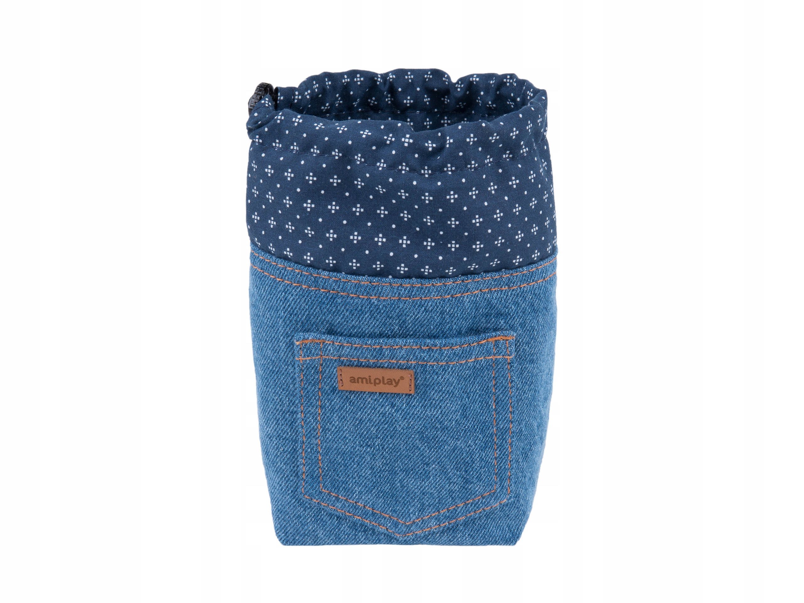 

amiplay Torebka na przysmaki Denim Niebieska