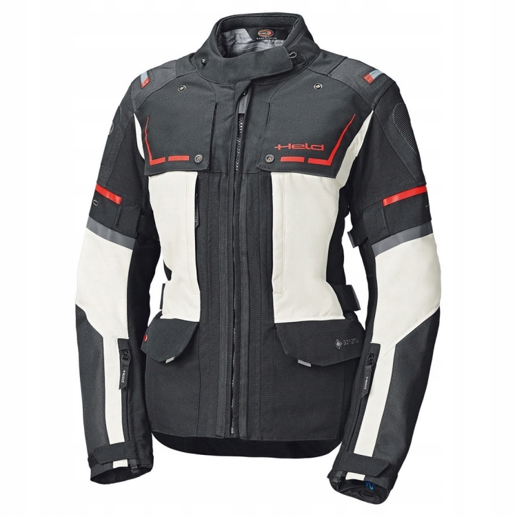 Held Karakum Top Gtx dámska adventúra GoreTex bunda šedá/čierna vel.DXL