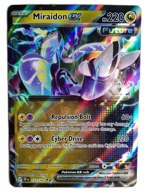 Karta Pokemon TCG Miraidon EX (122/162) Future Dragon