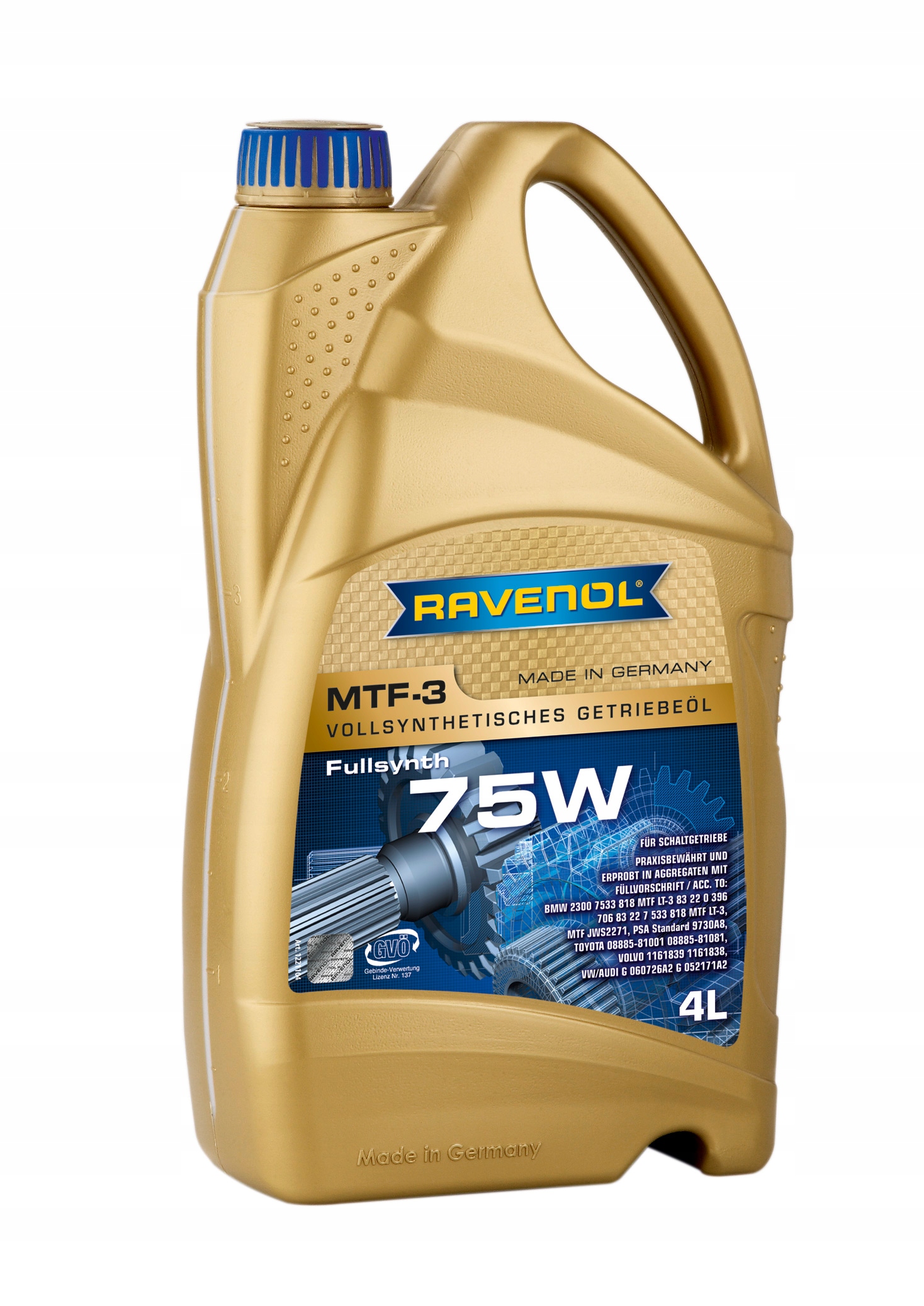OLEJ PRZEKŁADNIOWY MTF-3 SAE 75W RAVENOL