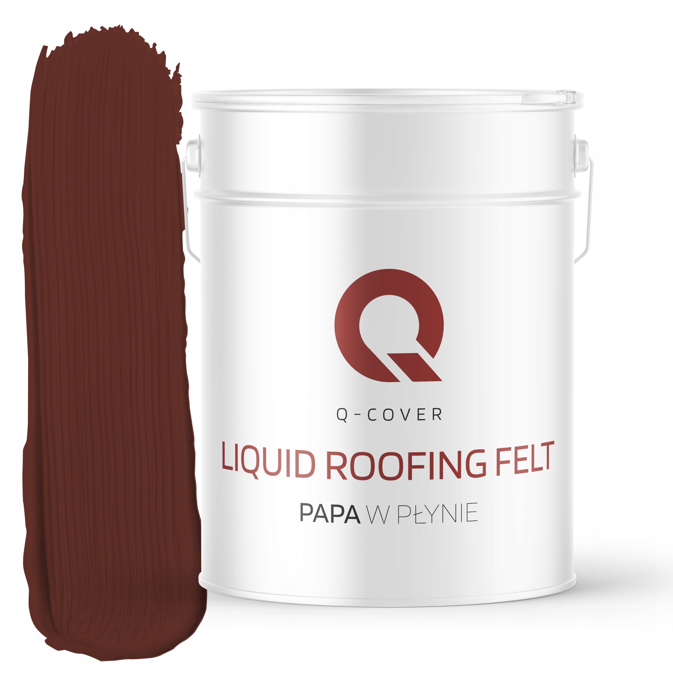 Tekutá Papa 13 Kg, Údržbár Striech Pripravený Na Použitie, Vodoodolná, Hnedá