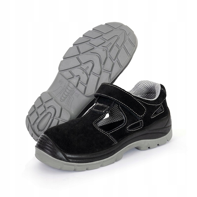 BUTY ROBOCZE BHP SANDAŁY OCHRONNE MĘSKIE DAMSKIE DO PRACY WYGODNE 36