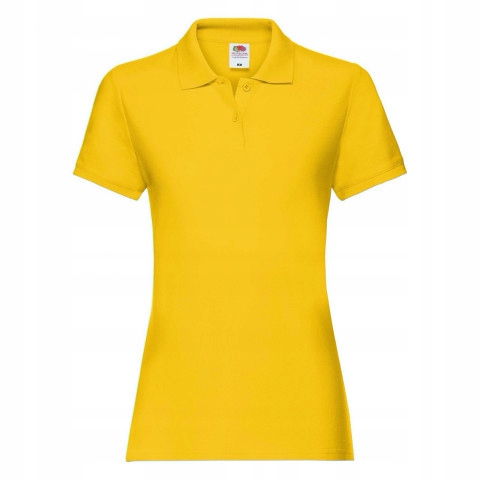 

Koszulka damska Premium Polo FruitLoom CiemnożóXXL