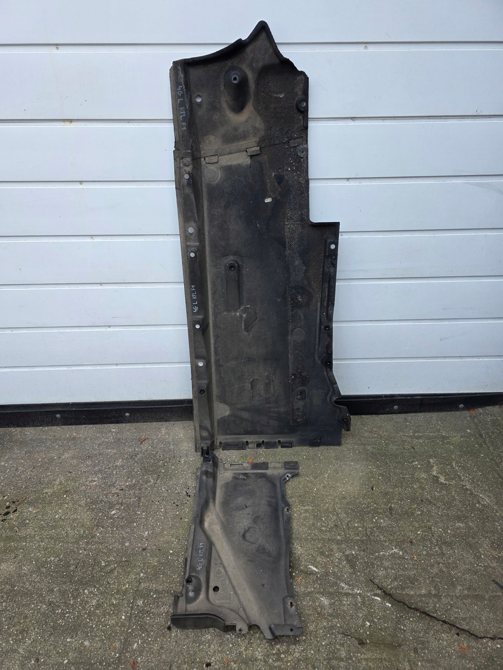 cover chassis left covers below AUTO AUDI A6 C7 A7 4G KOMPLET