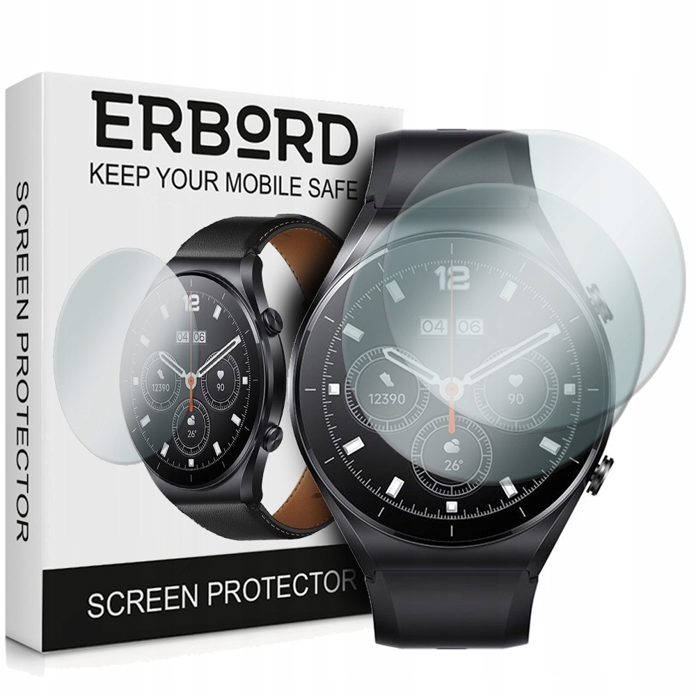 

2x Szkło Hartowane 9H Erbord Do Xiaomi Watch S1