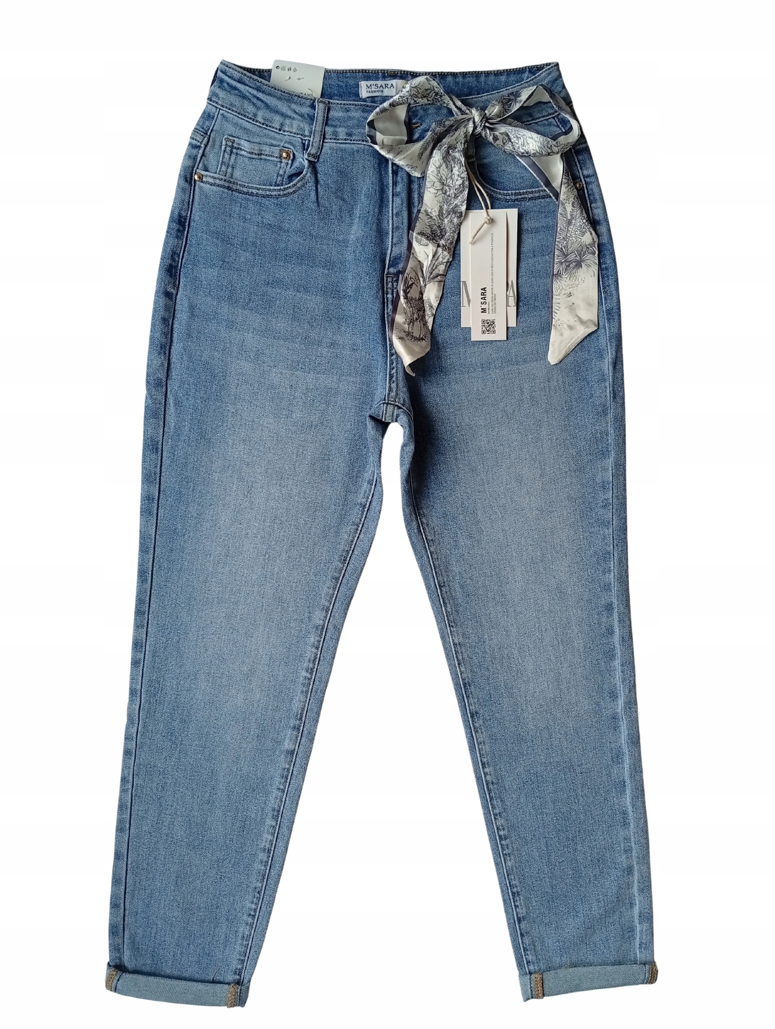 Spodnie damskie Jeans| M. Sara Mom Fit |Roz. Xs