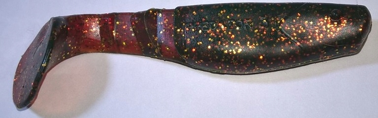 

Manns Predator 2 7cm motoroil srebrny brokat