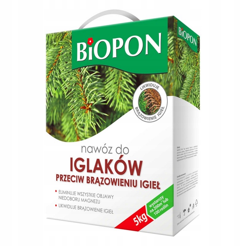 Hnojivo Pro Jehličnany. Proti Zhnědnutí Jehel 5 Kg