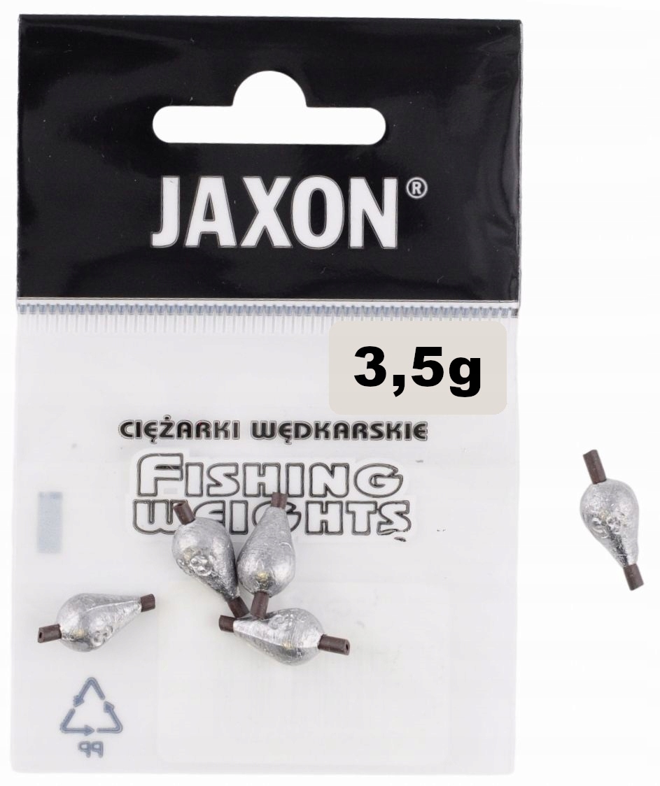 3,5g Łezki Oliwki Z Igielitem Ciężarki Jaxon Łezka 5szt