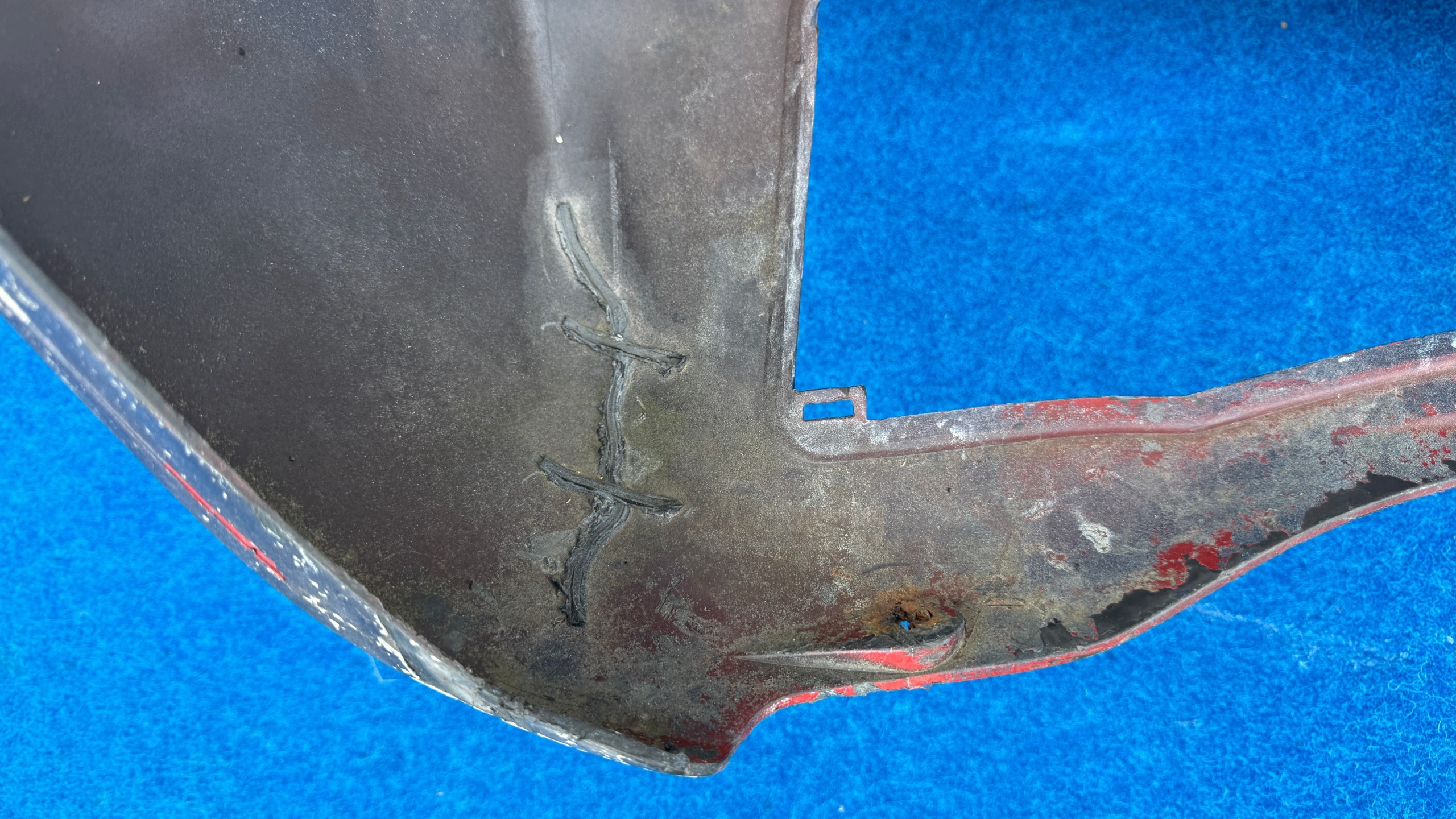 OPEL TIGRA A bumper rear part rear original 90389090 CA45