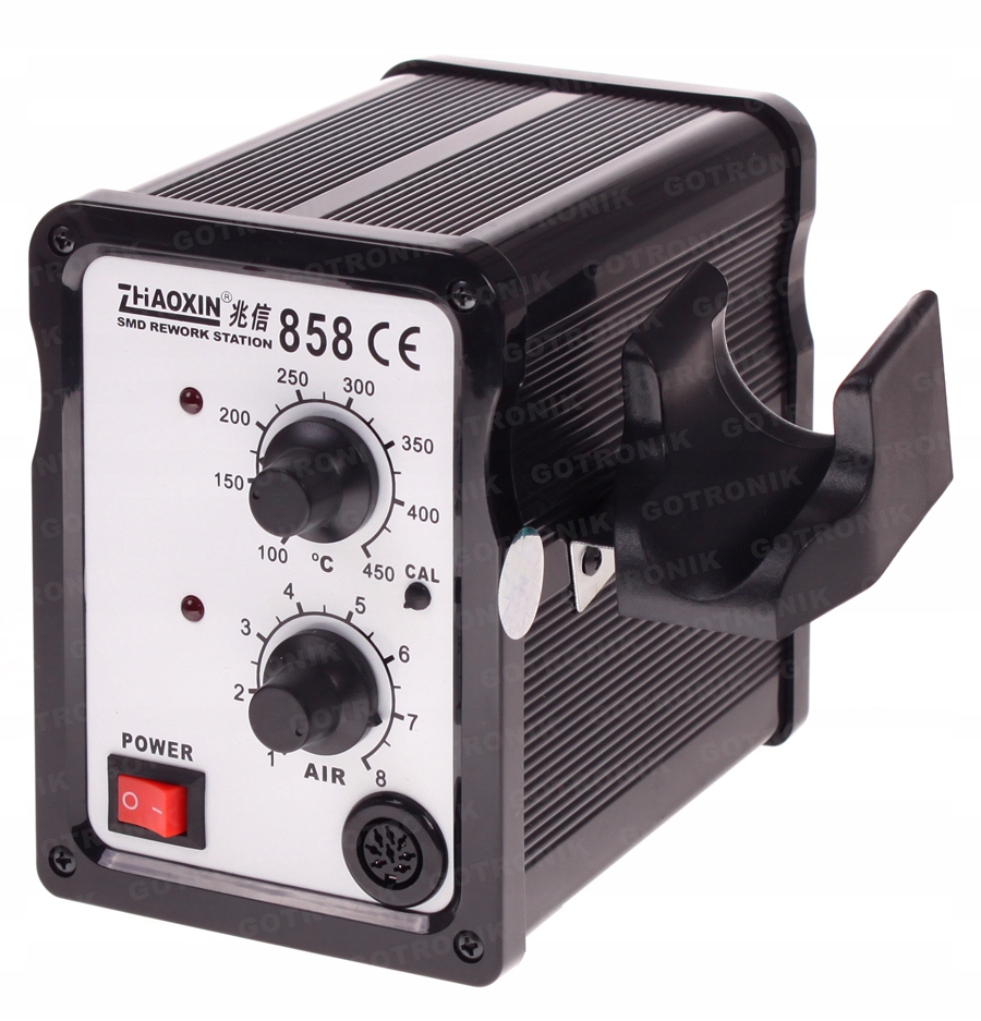 Сварочный аппарат для пластика - станция 858 горячего воздуха ZHAOXIN