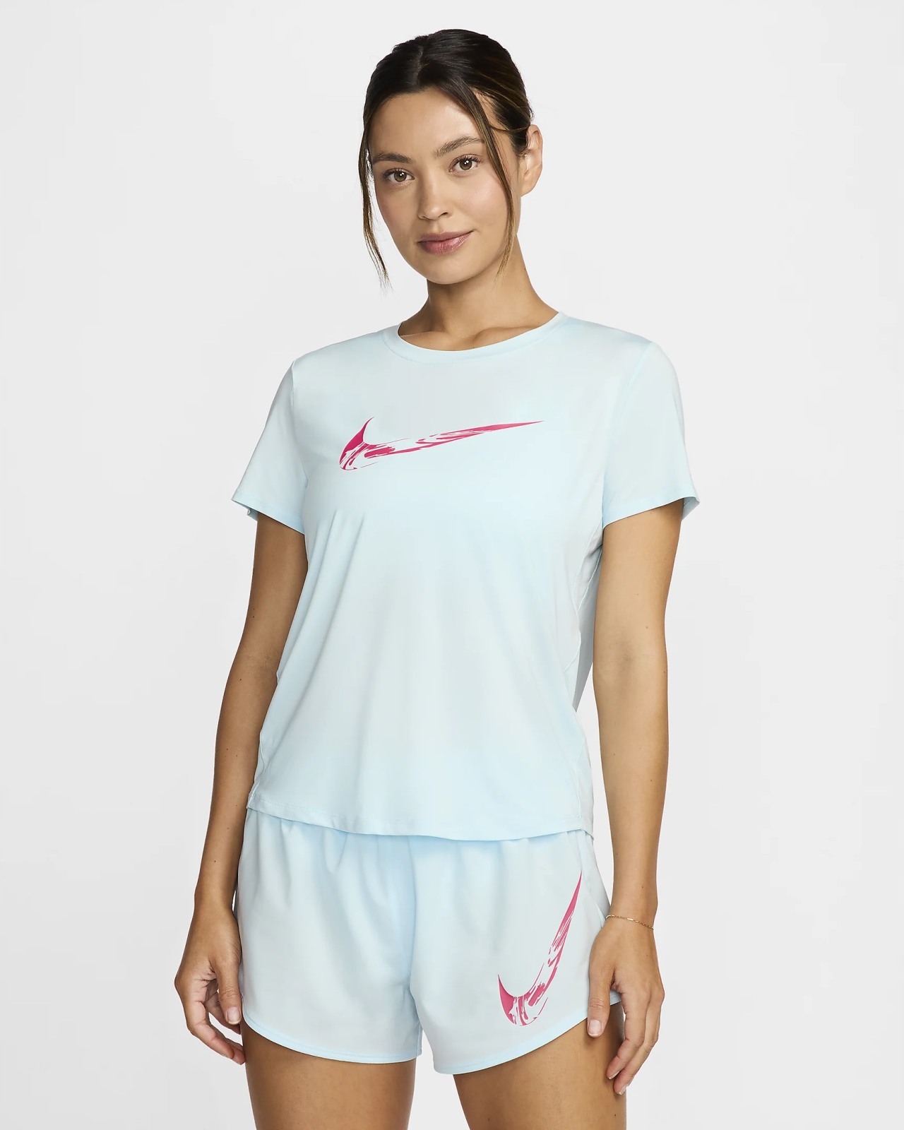 Dámské triko Nike One Womens Dri-FIT Short-Sleeve Graphic Running Top