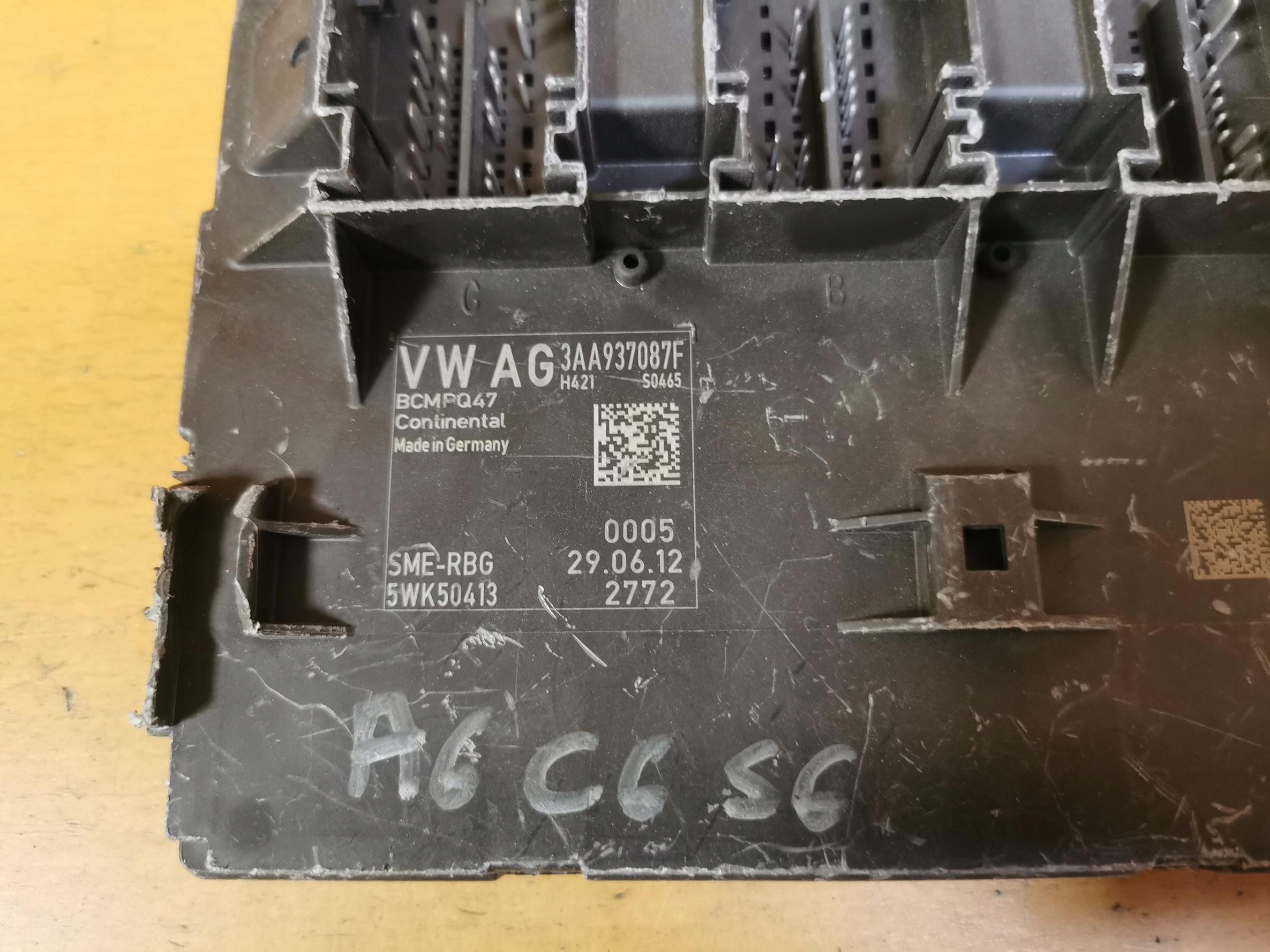 Module Unité de contrôle KOMFORTU AUDI A6 C6 3AA937087F