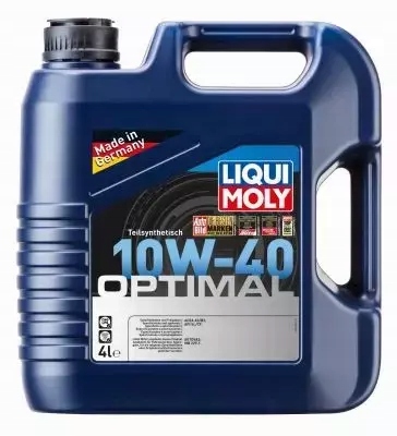 LIQUI MOLY OPTIMAL 10W40 A3/B4 SL/CF 7L Producent Liqui Moly