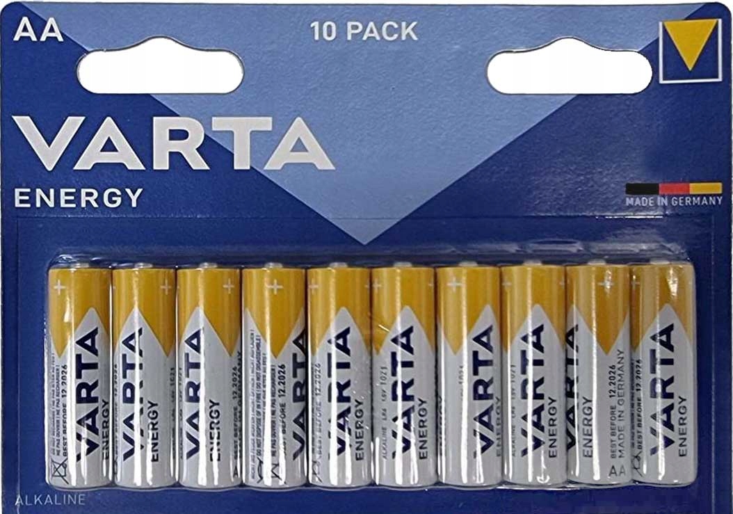 

Bateria Alkaliczna Varta LR6 Blister Aa 1,5V 10SZT