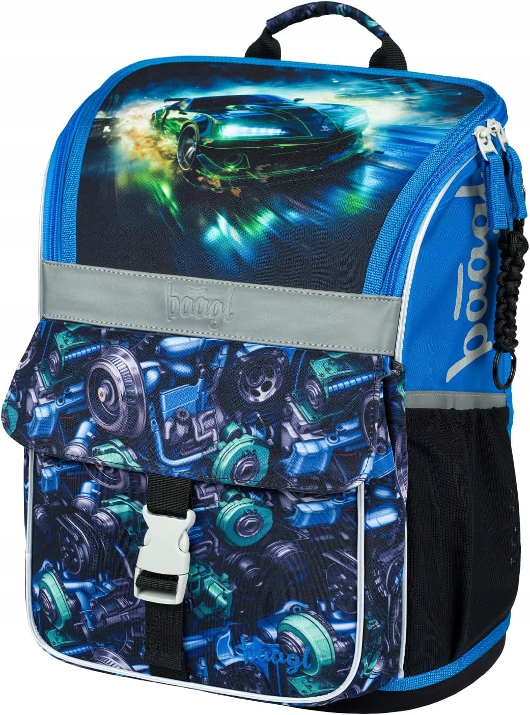Aktovka do 1. třídy, ergonomický školní batoh pro děti, s opaskem