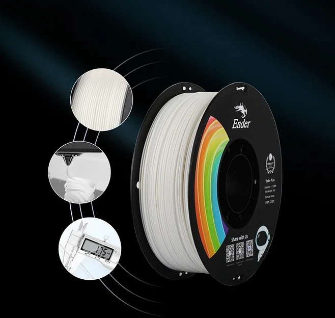 Filament Creality PLA White Stan opakowania oryginalne