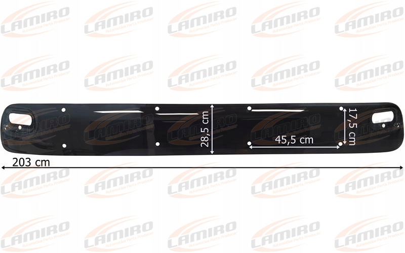 2400-51 - MAN TGL TGM СОЛНЦЕЗАЩИТНЫЙ КОЗЫРЕК BLENDA