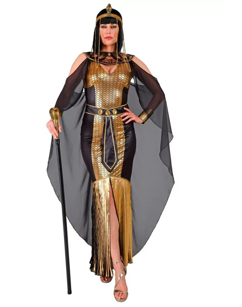 Kostým Egyptská Královna Vládkyně Karnevalový Převlek M