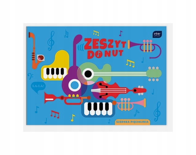 Zeszyt do nut B5 Interdruk 16 kartek EAN (GTIN) 5902277247469