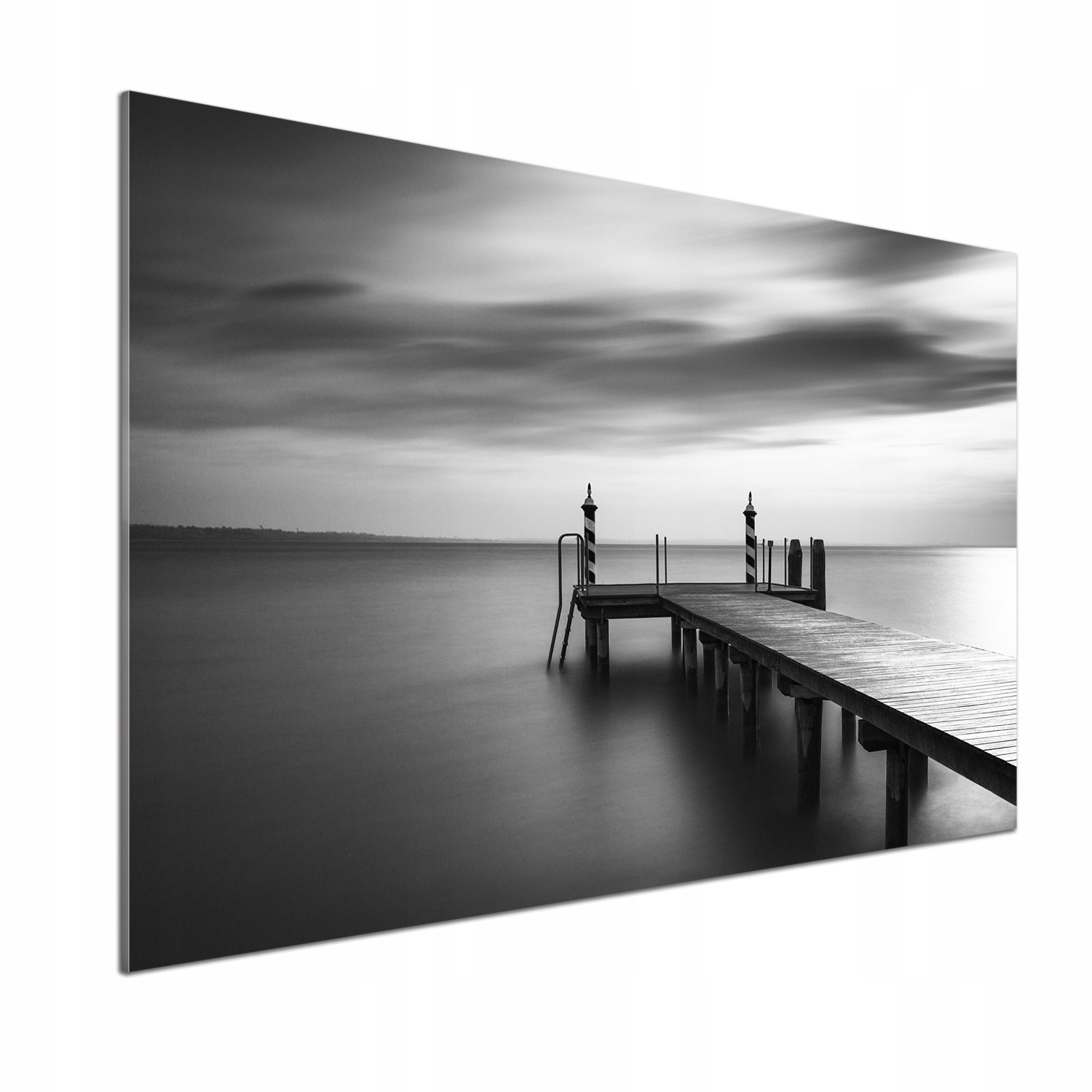 Kuchyňský panel Molo nad jezerem 100x70 cm Lepidlo
