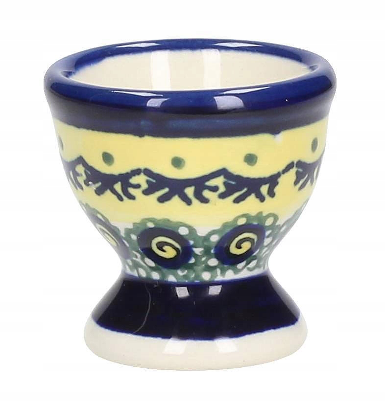 

Kieliszek podstawka Na Jajko Bolesławiec dek. DU1