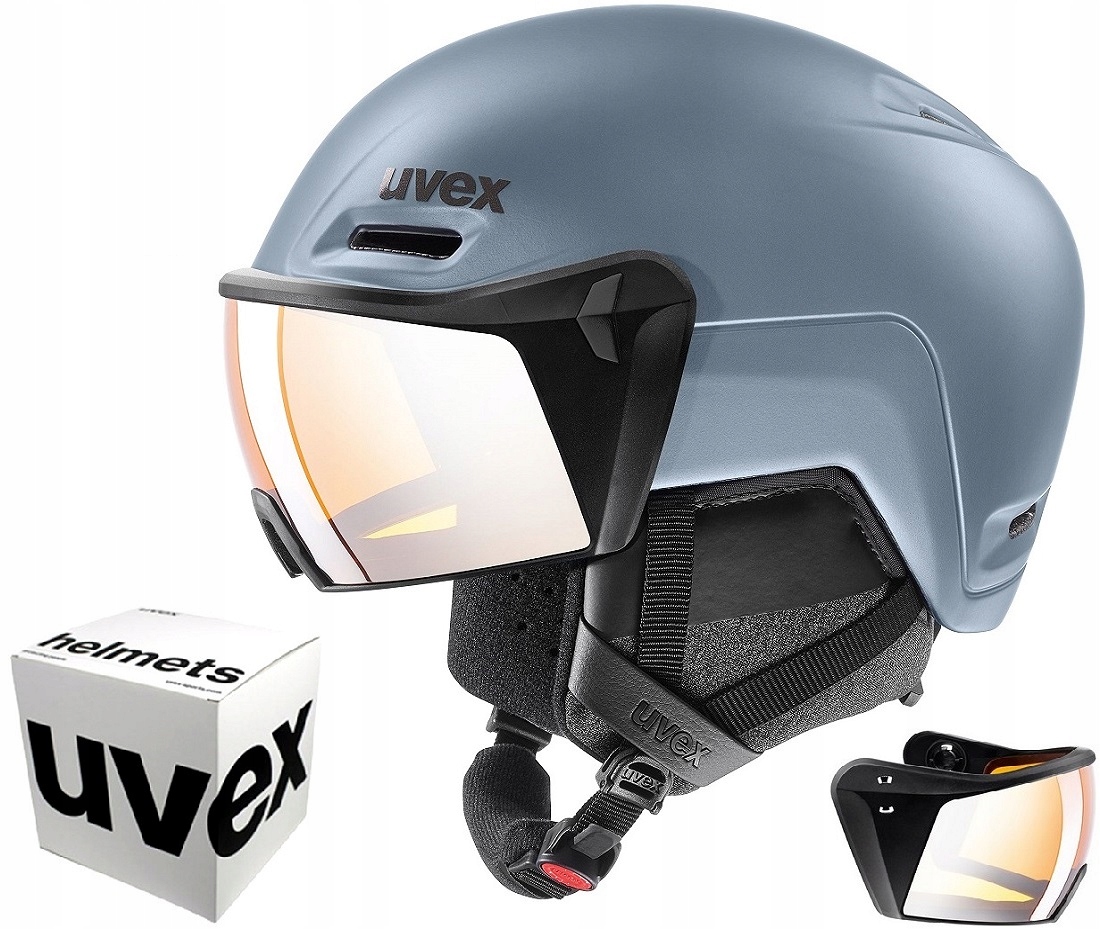 Lyžařská přilba Uvex Hlmt 700 visor 55-59 Cm strato mat